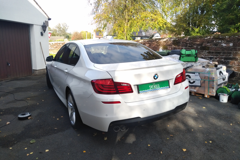 Illustration for article titled REPOST FROM EARLIER: All done, today's clean. 2012 BMW 5 SeriesÂ